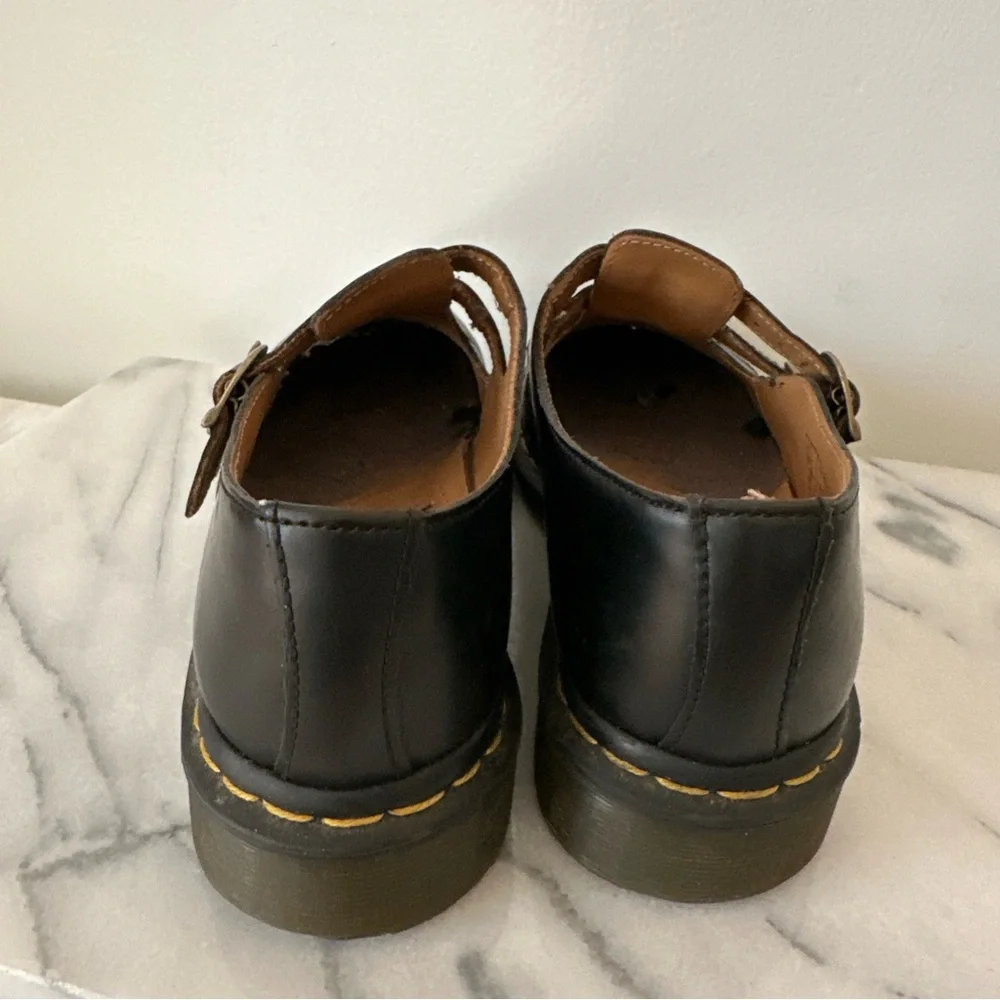 Dr. Martens Black Loafers with Leather Material and Sturdy Sole - Picture 4 of 16